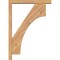Ekena Millwork Westlake Block Smooth Bracket w/ Offset Brace, Western Red Cedar, 3 1/2"W x 20"D x 28"H BKT0402X20X28WTL05SWR - alternate 4